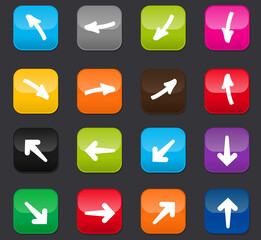 Arrows icons set
