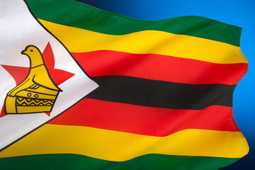 Flag of the Republic of Zimbabwe