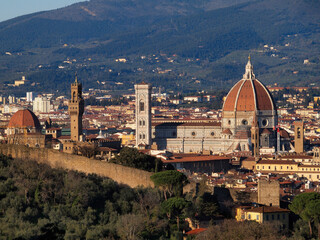 Fototapeta na wymiar Italia, Toscana, Firenze, veduta della città.