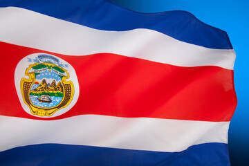 Flag of Costa Rica - Central America