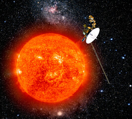 Space Exploration - The Final Frontier.  (Made using some elements from public domain NASA images).