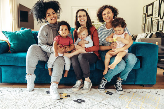 Diverse mom support group