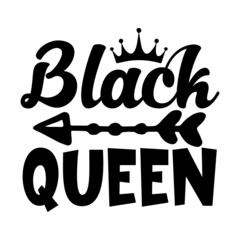 Black Queen, Black Girls Vector File