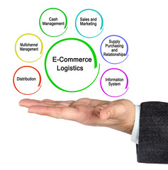 Five Components of  E-Commerce Logistics.