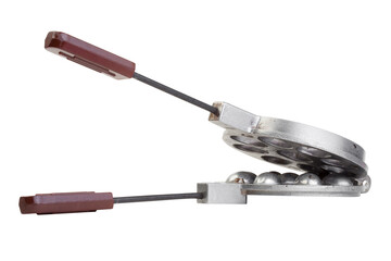 a dish for baking nuts with condensed milk. Confectionery production, handmade