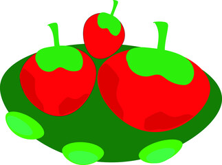 illustration of an apple