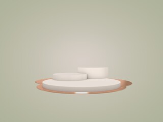 Stage background, 3D Rendering Illustration