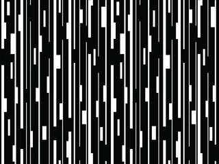 Seamless vertical broken line pattern vector on white background for Fabric and textile printing, wrapping paper, backdrops and , packaging, web banners