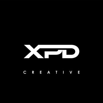XPD Letter Initial Logo Design Template Vector Illustration