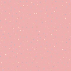 Confetti sweet candy dots love seamless pattern background in pastel colors.