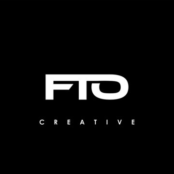 FTO Letter Initial Logo Design Template Vector Illustration