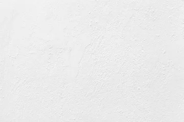 Fotobehang Oude cementmuur geschilderd witte textuur en naadloze achtergrond © torsakarin