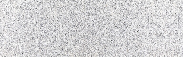 Panorama of White terrazzo floor texture and seamless background