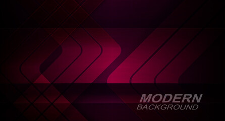 Dark design with gradient burgundy color, silhouettes of arrows