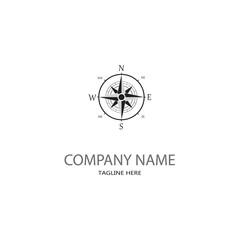 Compass Logo Template vector icon illustration