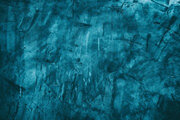 Blue Grunge Loft Concrete Wall Texture for Background.