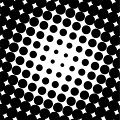 Black halftone background. Black polka dot. Halftone patterns. Modern Halftone Background, backdrop, texture, pattern. Vector illustration.