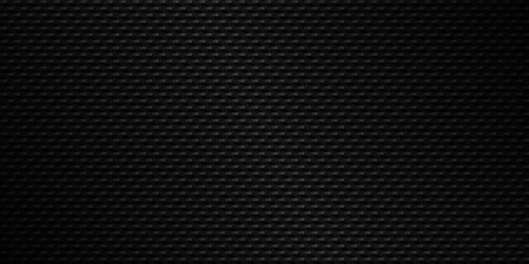 Black carbon fiber texture wallpaper, Abstract vector backgrounds.
