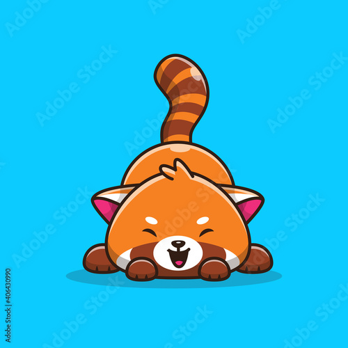Cute Happy Red Panda Cartoon Vector Icon Illustration Animal Nature Icon Concept Isolated Premium Vector Flat Cartoon Style Wall Mural Catalyststuff Cute Happy Red Panda Cartoon Vector Icon Illustration Animal Nature Icon Concept Isolated Premium Vector Flat Cartoon Style Wall Mural Catalyststuff