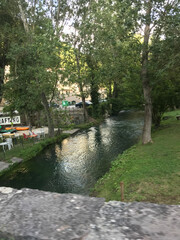 Obraz premium canal in the park