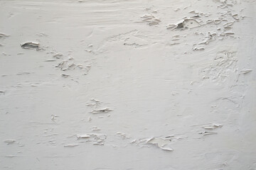 White plastered backdrop