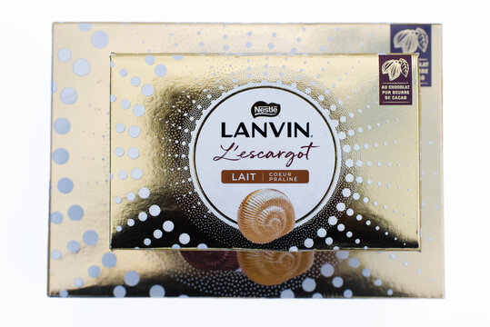 Boîtes De Chocolats De La Marque Lanvin De Nestlé, France 