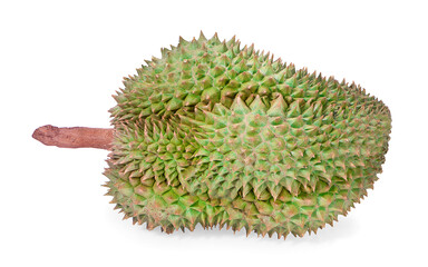 Durian on isolated on a white background