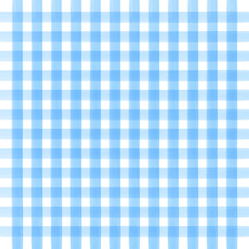 Blue shades watercolor checkered pattern