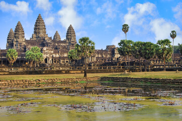 Fototapeta na wymiar Angkor Wat, Siem Reap, Cambodia, Asia