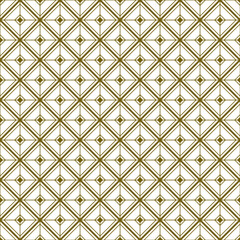 Seamless geometric pattern . Lines in brown color .