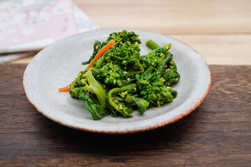 菜花のからし和え