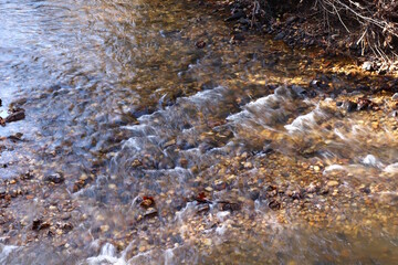 Turbulent Steam Water