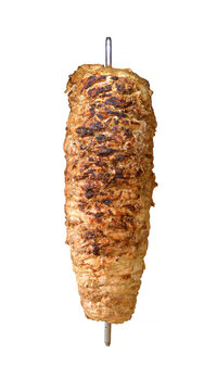 kebab on a rotating spit