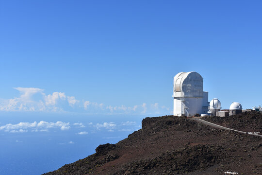 Haleakala High Altitude Observatory Site on the island of Maui Hawaii