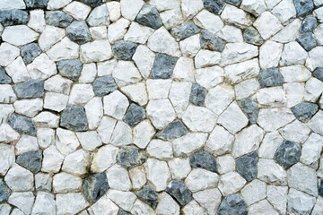 Old Stone Wall Texture for Background.
