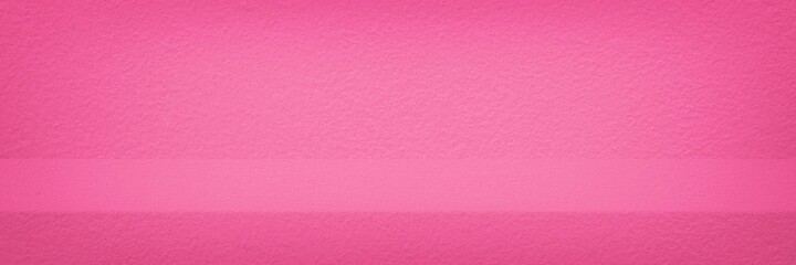 Pink Concrete Table Display and Grunge Wall Background with Grains, Suitable for Cosmetic Banner, Backdrop, Mockup, and Template.