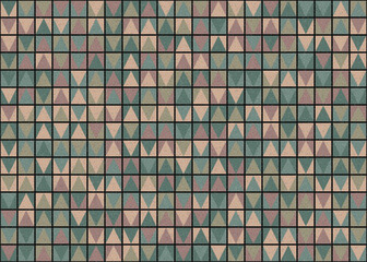 Abstract Geometric Pattern generative computational art illustration