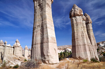 Fototapeta na wymiar Fairy chimney in Cappadocia 
