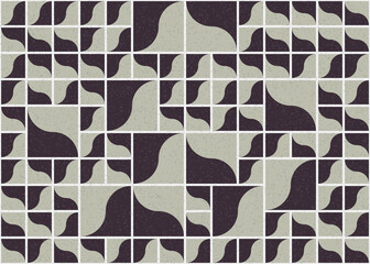 Abstract Geometric Pattern generative computational art illustration