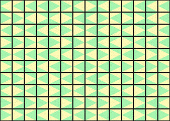 Abstract Geometric Pattern generative computational art illustration