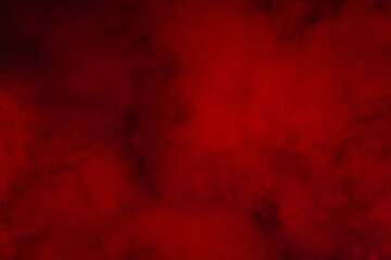 Red steam on a black background.