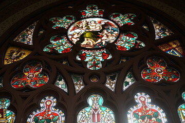 stained glass window