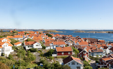 Fototapeta na wymiar Mollösund in Bohuslän Sweden