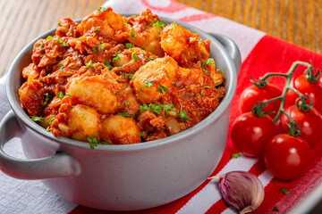 Goulash stew - traditional Hungarian food