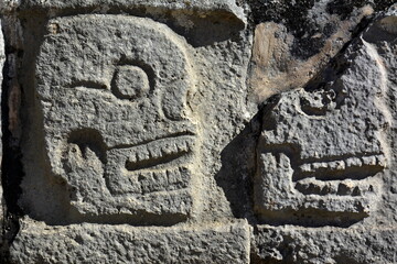 Paisajes y rincones de la zona arqueológica maya de Chichen Itzá, en el estado de Yucatán, en el...