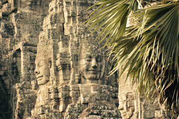 Naklejka premium Baron temple in Angkor Wat, Cambodia