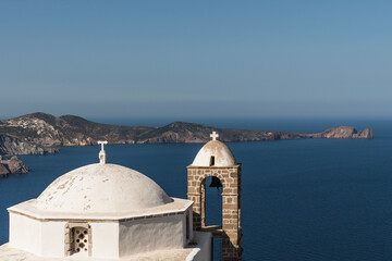 view of Santorini, Greece