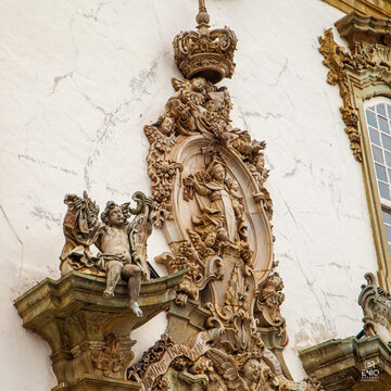 Detalhe barroco mineiro
