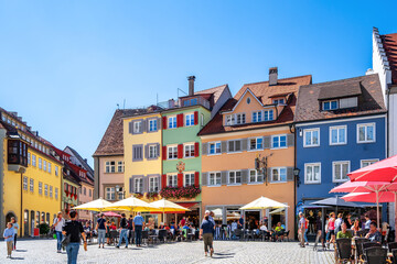 Markt, Wangen im Allgäu, Baden-Württemberg, Deutschland	