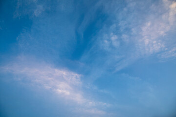 blue sky with white clouds - perfect for sky replacement